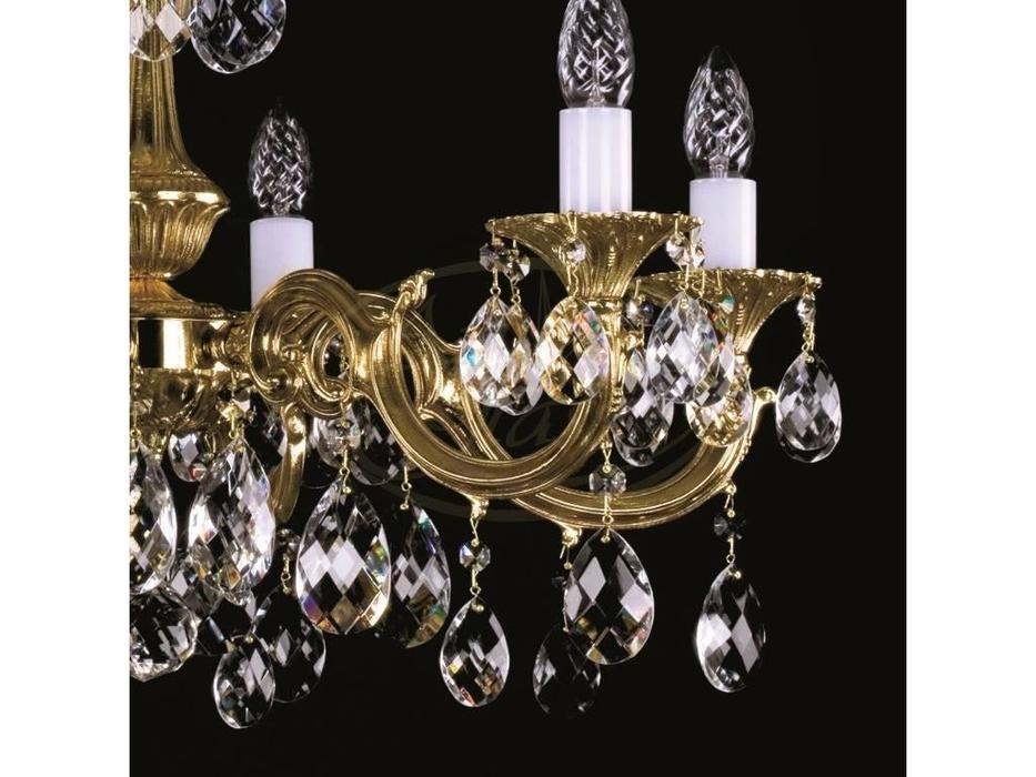 люстра хрустальная Artglass Alice ALICE VI  [ALICE VI. LIGHT PATINA] светлая патина