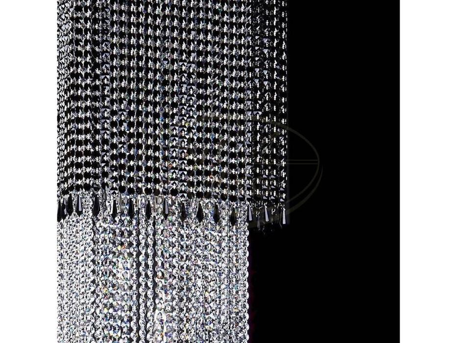 люстра хрустальная Artglass Ambra   [AMBRA NICKEL CE] никель
