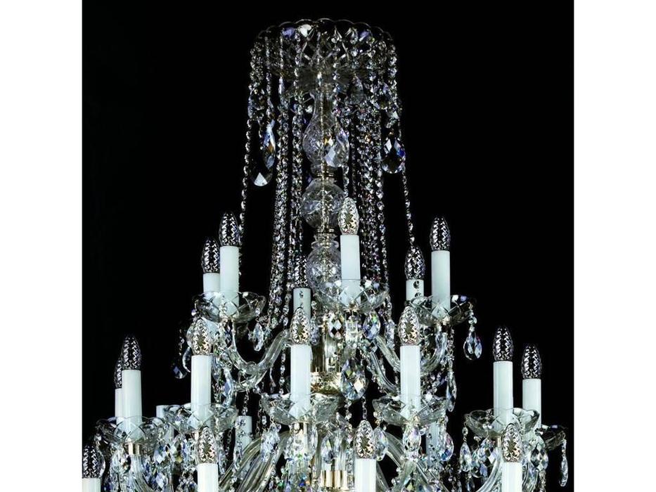 люстра хрустальная Artglass Aurelie AURELIE  [AURELIE 42 NICKEL CE] никель