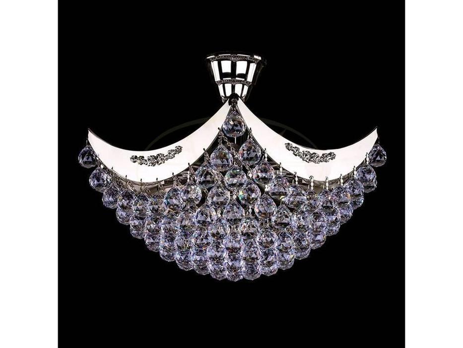 люстра хрустальная Artglass Fiona FIONA II  [FIONA II. NICKEL CE] никель