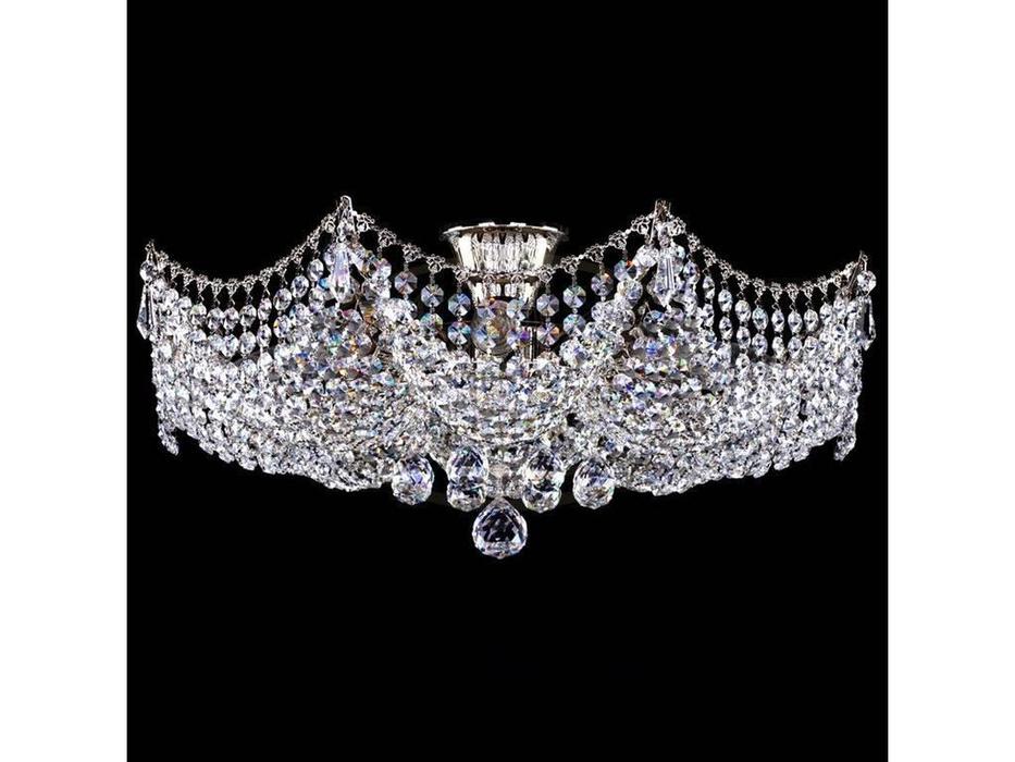 люстра хрустальная Artglass Priscila PRISCILA II  [PRISCILA II. NICKEL SP] никель