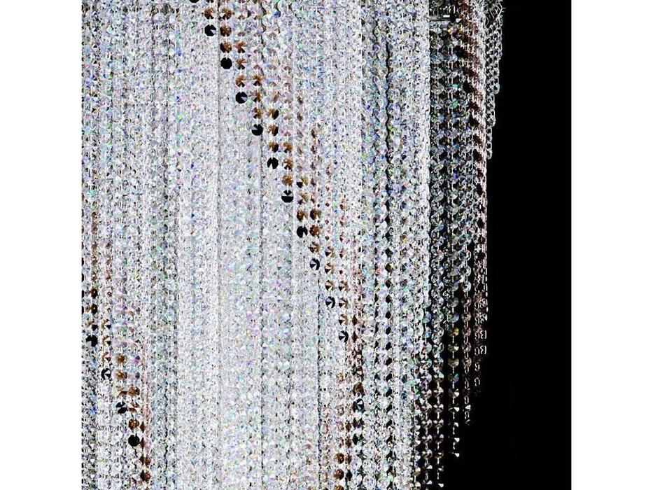 люстра хрустальная Artglass Flame FLAME  [FLAME 700x1600 NICKEL CE] никель
