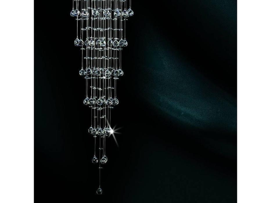 люстра хрустальная Artglass Jacqueline JACQUELINE CE  [JACQUELINE CE] никель