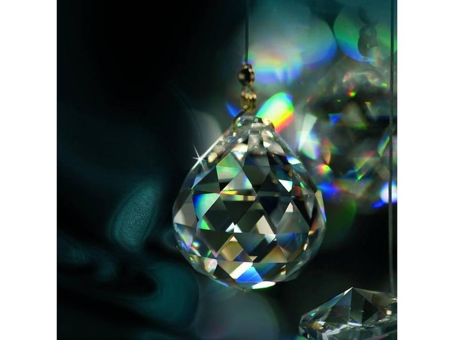 люстра хрустальная Artglass Jacqueline JACQUELINE CE  [JACQUELINE CE] никель