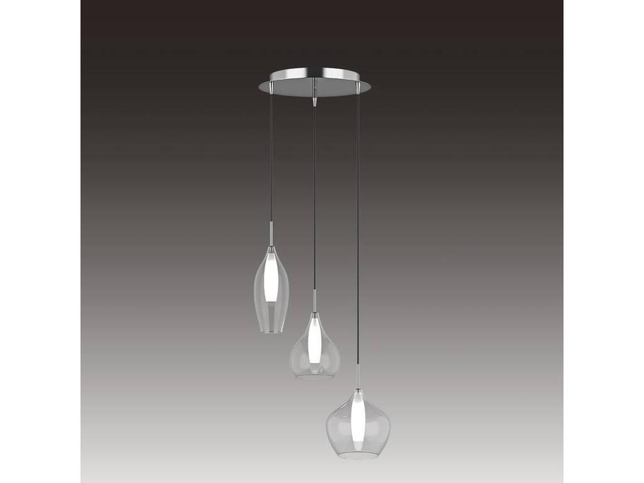 люстра подвесная Lightstar Pentola 3х25W G9  [803051] прозрачный