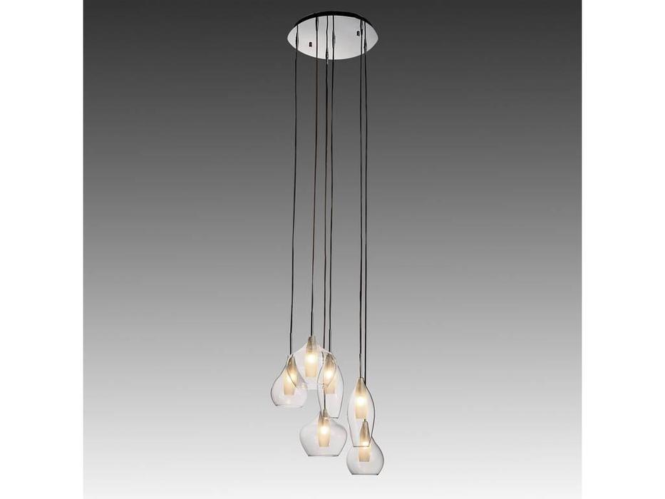 люстра подвесная Lightstar Pentola 6х25W  [803061] хром