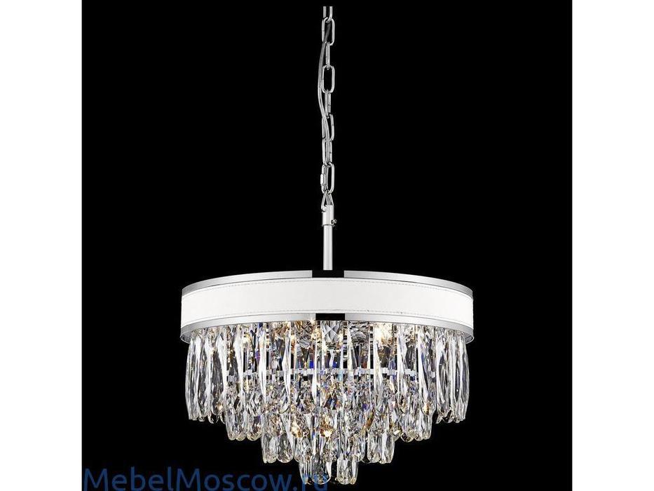 люстра подвесная Wertmark Clarissa   [WE136.15.103] хром, white