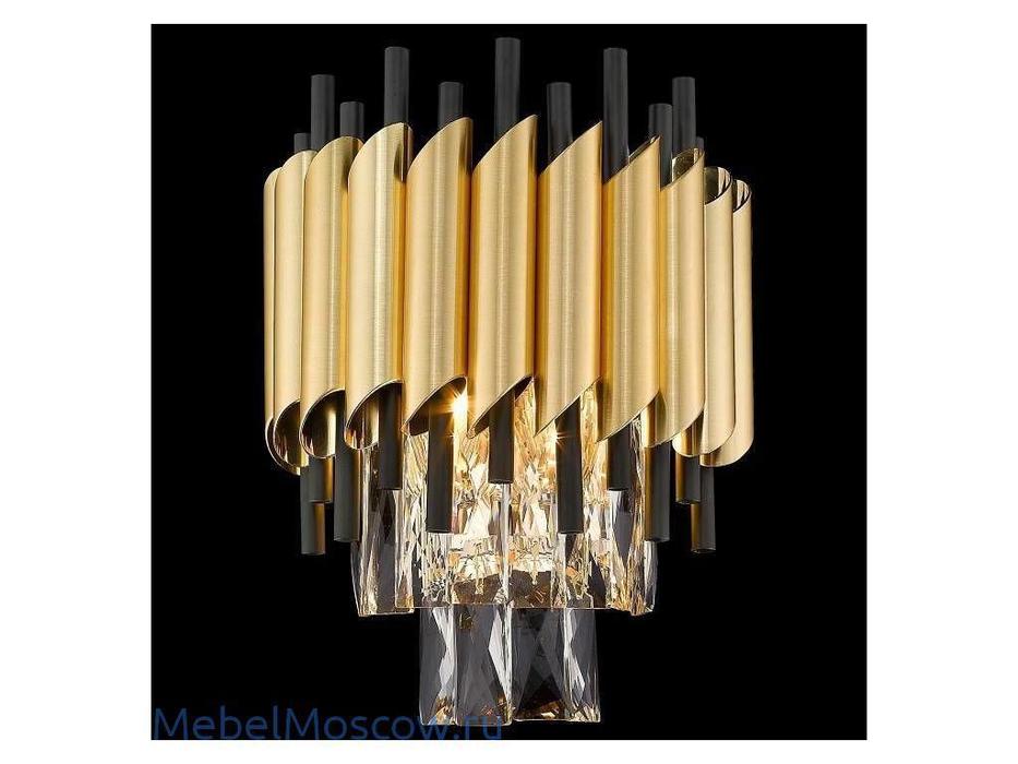 бра Wertmark Cartuccia   [WE138.02.401] satin gold, black