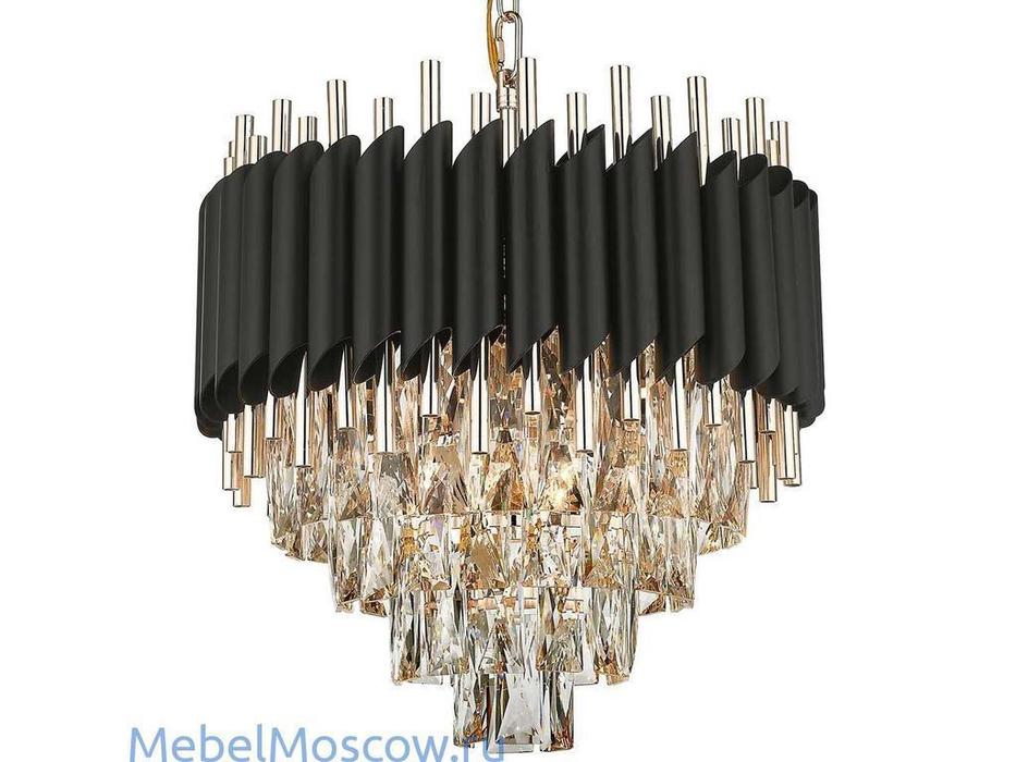 люстра подвесная Wertmark Cartuccia   [WE138.09.023] black, s-gold
