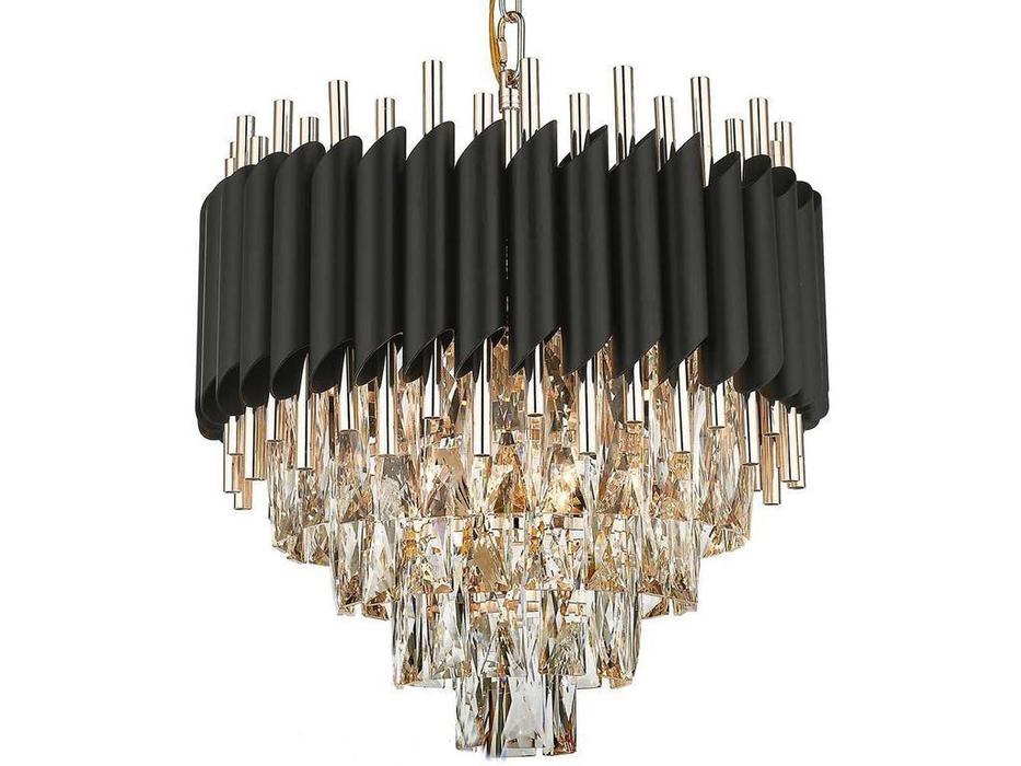 люстра подвесная Wertmark Cartuccia   [WE138.12.023] black, s-gold