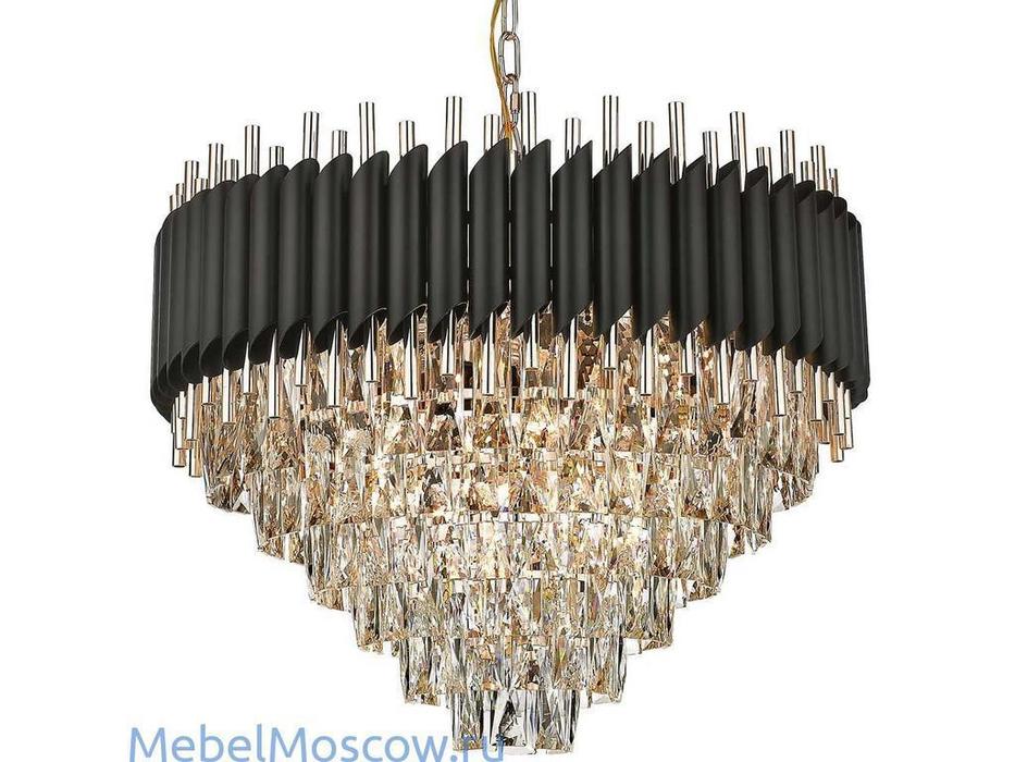 люстра подвесная Wertmark Cartuccia   [WE138.15.023] black, s-gold