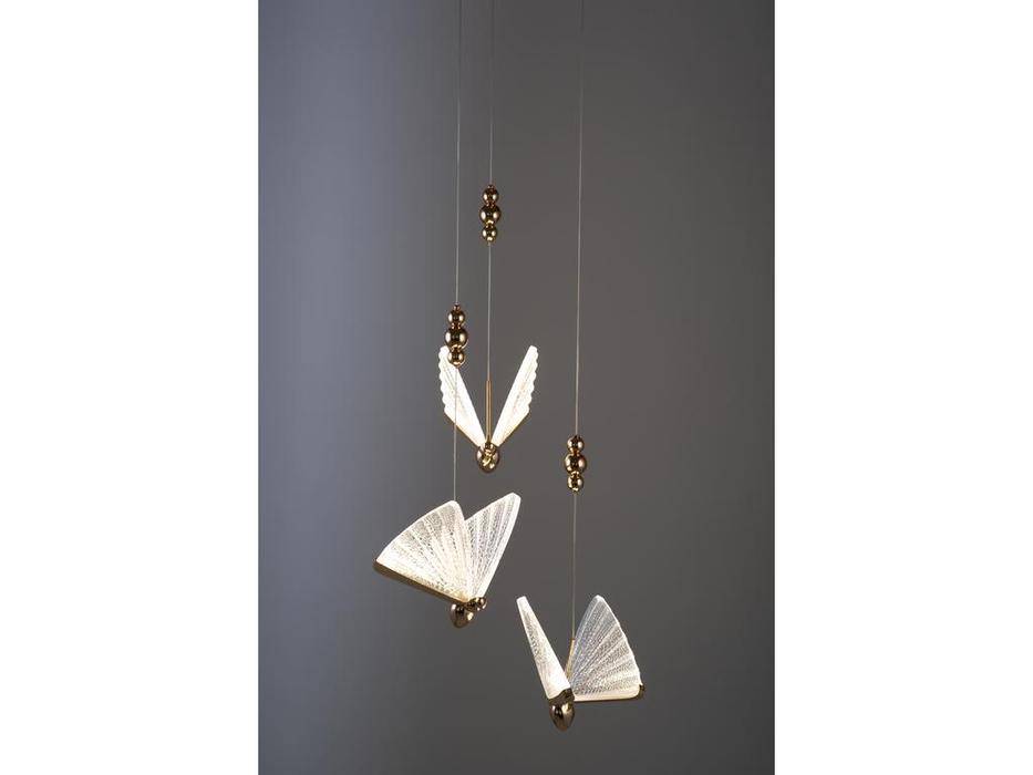 люстра подвесная STG The Fluttering Butterfly  R3  [18934] золото