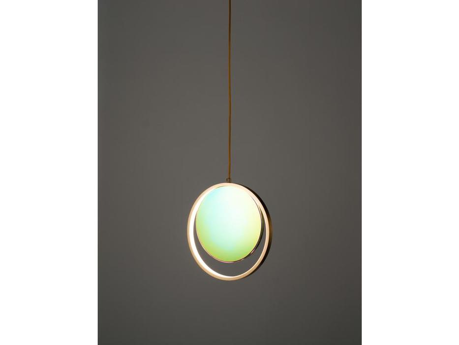 люстра подвесная STG Pearl Circle   [18959] разноцветный, латунь