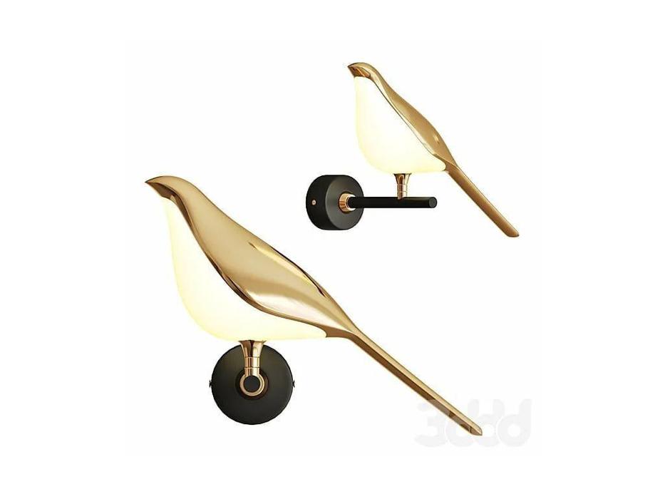 бра STG Golden Bird One   [18944] золото
