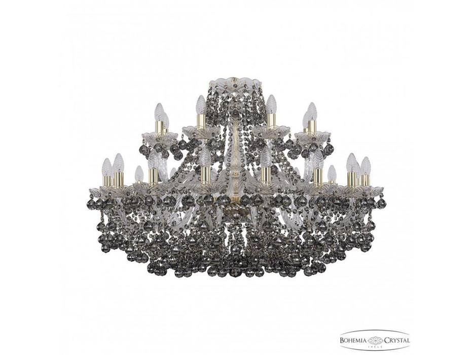люстра хрустальная Bohemia Ivele Crystal 1409/16+8/360 G R731   [1409/16+8/360 G R731] прозрачный