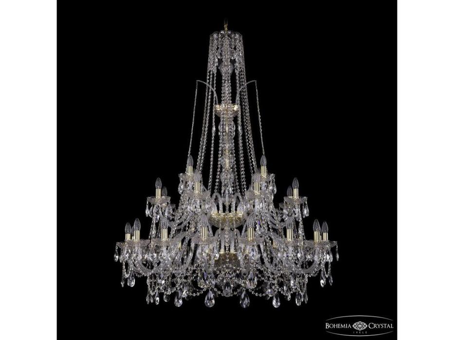 люстра хрустальная Bohemia Ivele Crystal 1411/16+8+4/400/XL-150/2d G   [1411/16+8+4/400/XL-150/2d G]