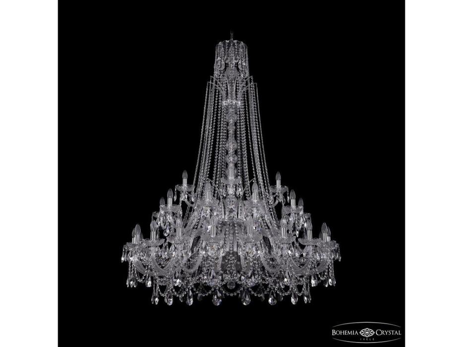 люстра хрустальная Bohemia Ivele Crystal 1411/20+10+5/460/XL-175/2d Ni   [1411/20+10+5/460/XL-175/2d