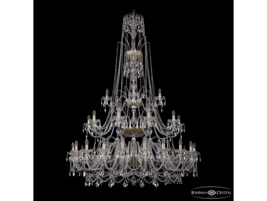 люстра хрустальная Bohemia Ivele Crystal 1411/20+10+5/530/XL-202/3d G   [1411/20+10+5/530/XL-202/3d 