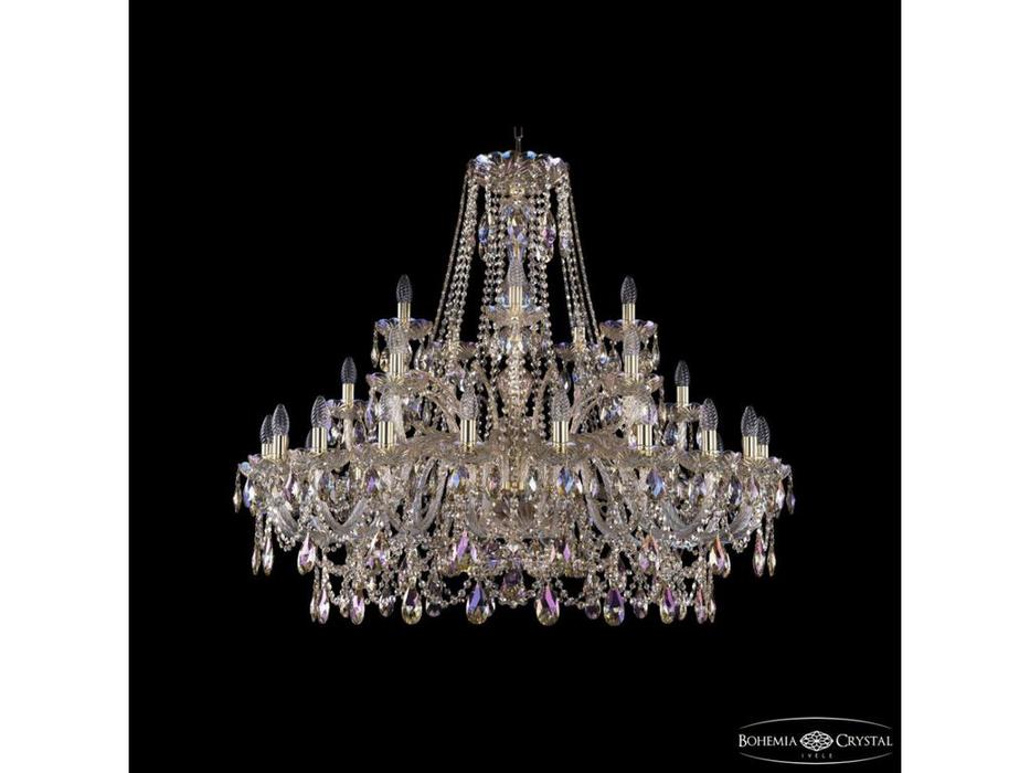 люстра хрустальная Bohemia Ivele Crystal 1411/20+5+5/400 G M801   [1411/20+5+5/400 G M801] прозрачны