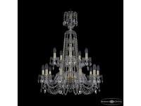 люстра хрустальная Bohemia Ivele Crystal 1402/10+5/240/XL-90/2d G   [1402/10+5/240/XL-90/2d G] прозр