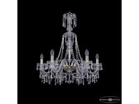 люстра хрустальная Bohemia Ivele Crystal 1403/6/240/XL-75 G   [1403/6/240/XL-75 G] прозрачный