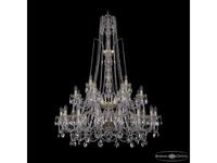 люстра хрустальная Bohemia Ivele Crystal 1411/16+8+4/400/XL-150/2d G   [1411/16+8+4/400/XL-150/2d G]