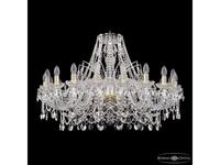 люстра хрустальная Bohemia Ivele Crystal 1411/20/360 G   [1411/20/360 G] прозрачный