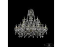 люстра хрустальная Bohemia Ivele Crystal 1411/20+5+5/360 G   [1411/20+5+5/360 G] прозрачный