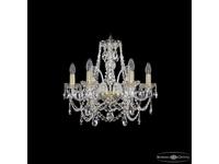 люстра хрустальная Bohemia Ivele Crystal 1411/6/160 G   [1411/6/160 G] прозрачный