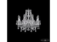 люстра хрустальная Bohemia Ivele Crystal 1411/8/160 Ni   [1411/8/160 Ni] прозрачный