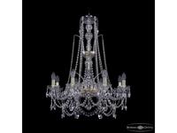 люстра хрустальная Bohemia Ivele Crystal 1411/8/240/XL-83 G   [1411/8/240/XL-83 G] прозрачный