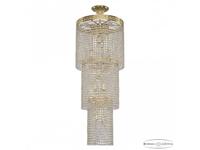 люстра хрустальная Bohemia Ivele Crystal 83301/40IV-100 G каскад  [83301/40IV-100 G] прозрачный