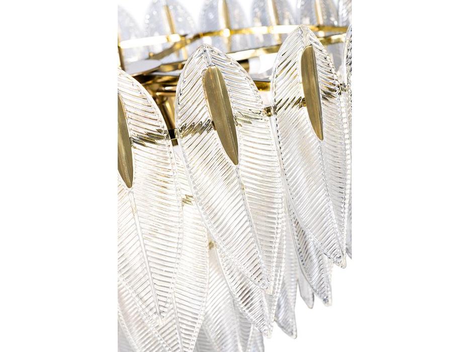 люстра подвесная Garda Decor Лепестки   [62GDM-8103-800] прозрачный